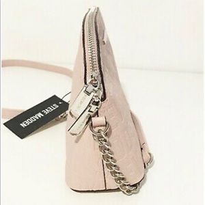 Steven Madden Pink Logo Crossbody